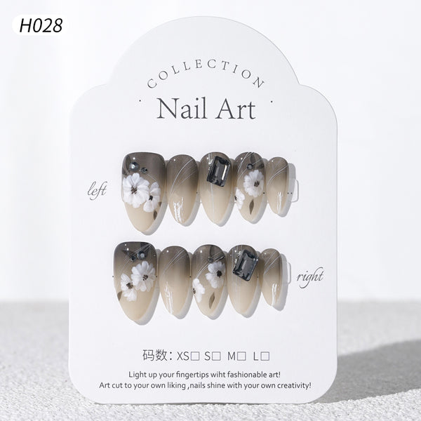 Almond shaped nails